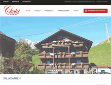 Tablet Screenshot of chalet-maria-theresia.com